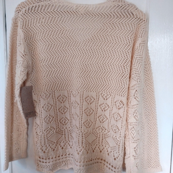 NWT Moral Society Knit Lightweight Sweater - Picture 8 of 9
